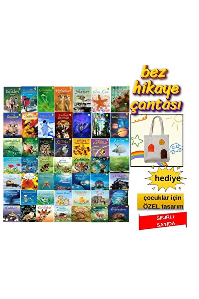 Tübitak Yayınları TÜBİTAK 49 Kitaplık Hayvanlar Alemi & Popüler Bilim Seti | ...