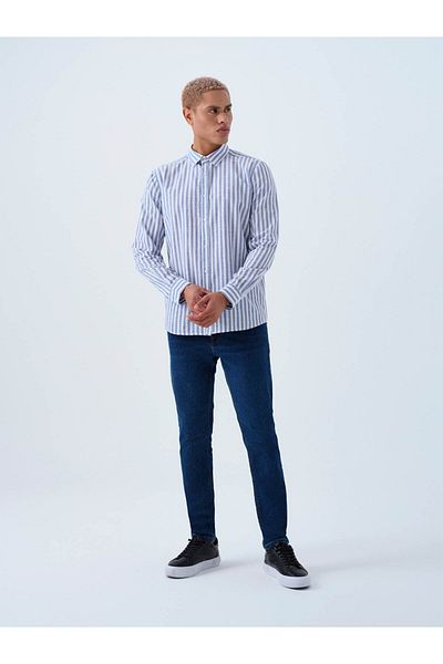 Loft Ανδρικό τζιν παντελόνι Dark Navy Blue Lf2039444