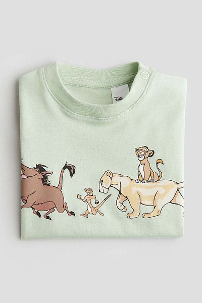 H&M Print-motif cotton T-shirt