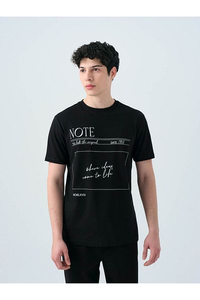 Loft Black Men's T-Shirt Lf2038857