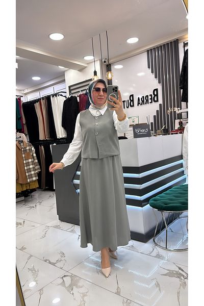 TRİPEN Hijab Triple Skirt Suit New Season