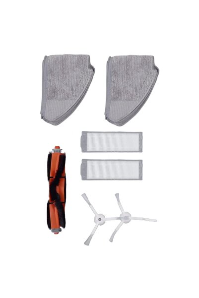 ROBOTRON Set de filtre Hepa cu perie de 7 bucăți compatibil cu Xiaomi Mi Robo...