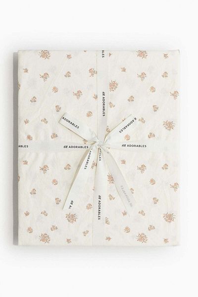 H&M Cotton cot duvet cover set