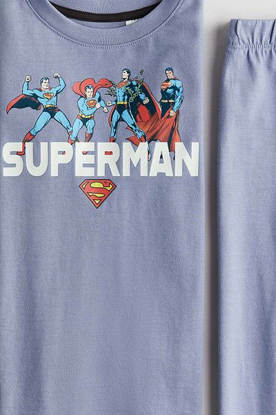 H&M Printed cotton jersey pyjamas