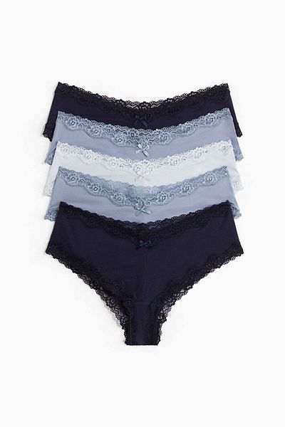 H&M 5-pack microfibre hipster briefs