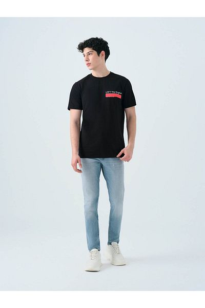 Loft Black Men's T-Shirt Lf2038686