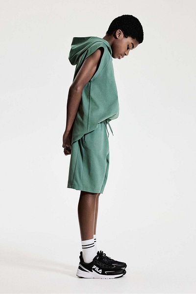 H&M طقم رياضي جيرسي مكون من قطعتين