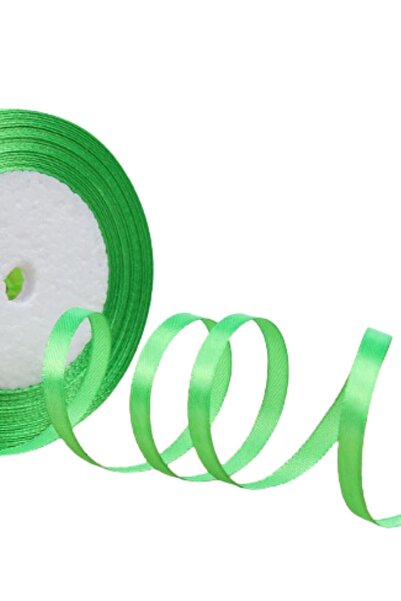 Marsilyan شريط ستان 1 سم 10 متر أخضر فستقي