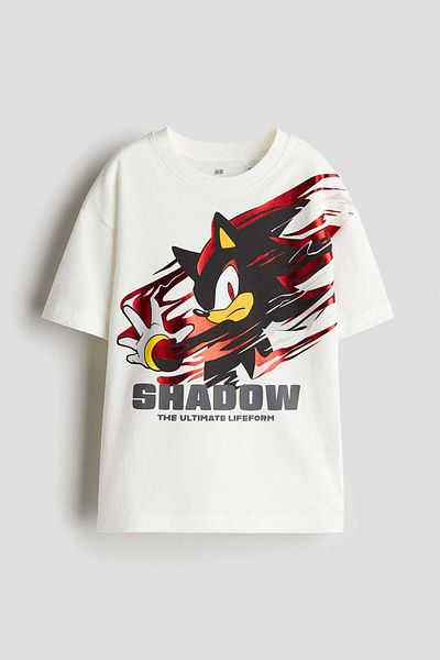 H&M Printed oversized T-shirt