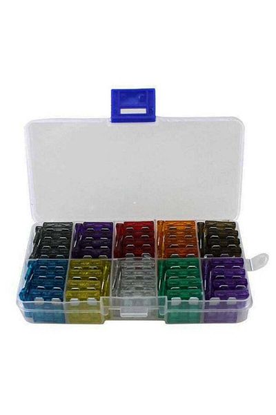 Generic 100-Piece Car Standard Blade Fuse Set