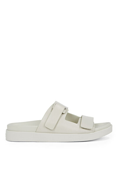 Calvin Klein Kırık Beyaz Kadın Terlik