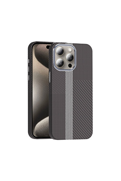 Rivor Apple iPhone 15 Pro Max Kılıf Kamera Çıkıntılı Magsafe Şarj Özellikli K...