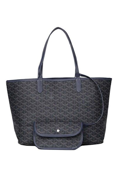 Generic Printed Shopper Tote Grey