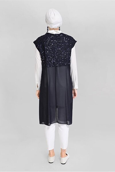 Alvina 40569 Model Double Tunic with Sequins