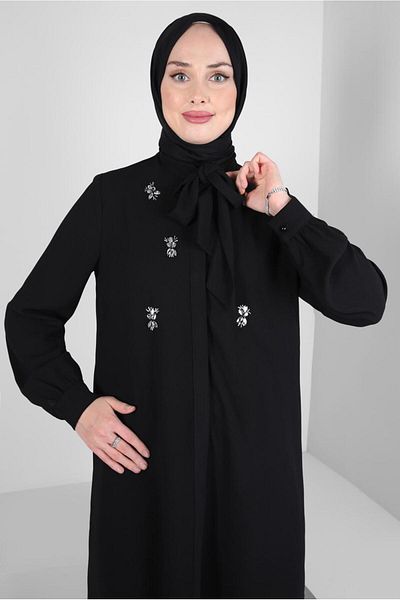 Alvina STONE DETAIL CREPE TUNIC 44145