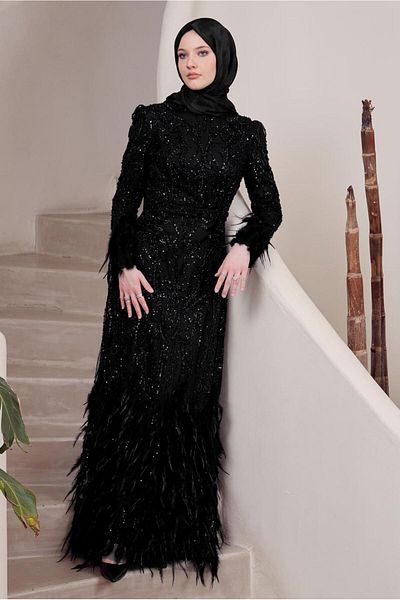 Alvina Pul Sequin Evening Dress 50501