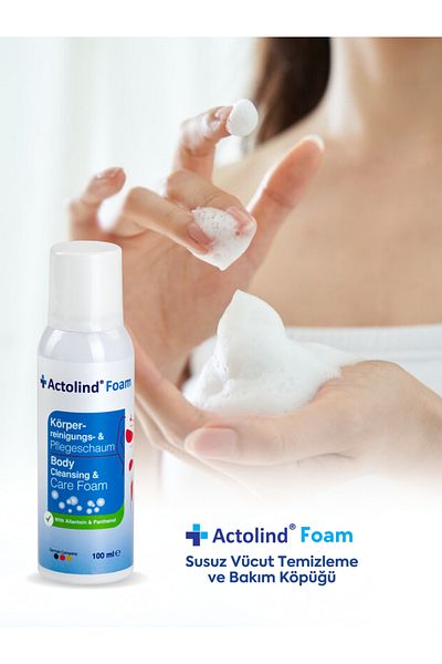 Actolind Foam 100 Ml, Body Cleansing Foam