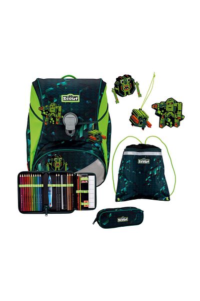 Scout Set de ghiozdane Alpha, 4 piese