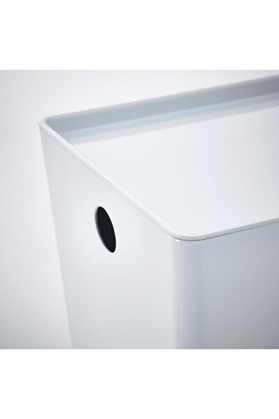IKEA KUGGIS Lid, white, 18 x 26 cm