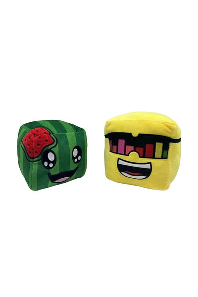 SHXI 2pcs Sunny And Melon Plush Toy Cartoon Anime Cute Dolls Stuffed Soft Toy Special Birthday Gift For