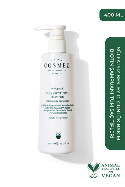 COSMED Hair Guard Daily Protecting Shampoo 400 Ml