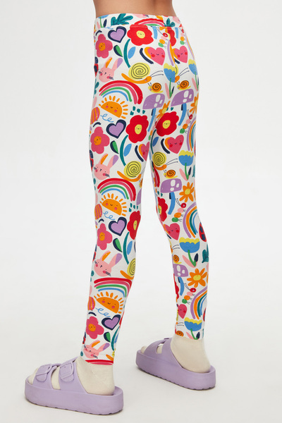 LOVETTI Little Friends Girl's Patterned Summer Tights