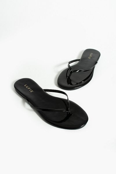 Lufie Style Women's Flip Flops and Patent Leather