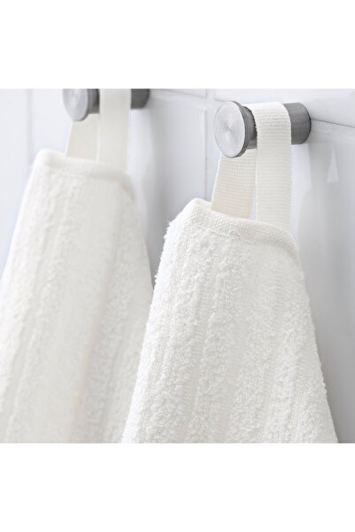 IKEA IKEA VÅGSJÖN Hand Towel White 40x70 cm – 100% Cotton, Soft & Absorbent 400 g/m²