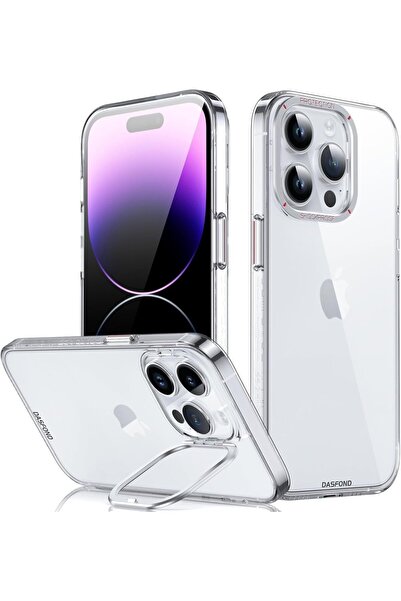 DASFOND Husa de protectie pentru iPhone 14 Pro Max Dasfond, TPU/PC, transpare...