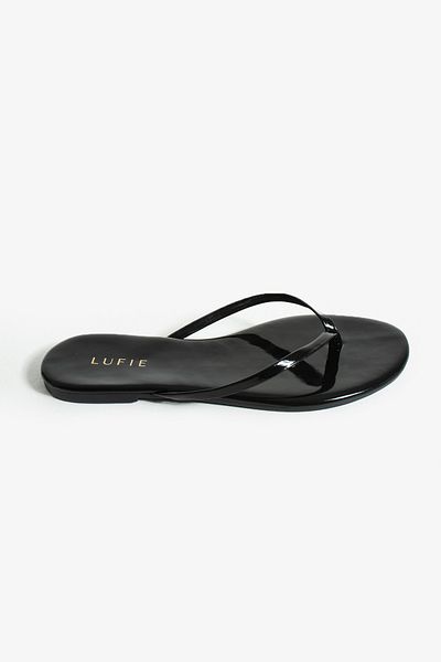 Lufie Style Women's Flip Flops and Patent Leather