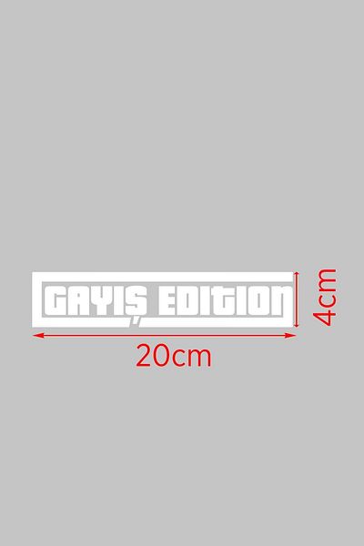 MIGNATIS Gayış Edition Autocolant Auto Autocolant Sticla Auto 20 X 4 cm