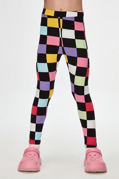 LOVETTI الجوارب الصيفية للفتيات منقوشة Op Art Chechers