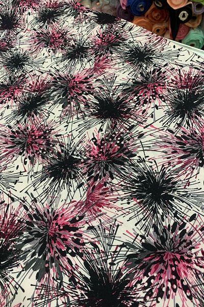 Evimmis Cotton Viscose Fabric Dress Skirt Baggy Width: 150 cm