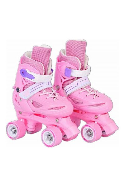 Generic Inline Adjustable Roller Skating Shoes 27 - 31cm