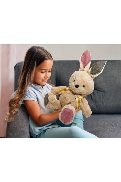 tototoys Toto Toys - Cute Rabbit W/ Long Ears Plush Toy - Brown - 65 cm