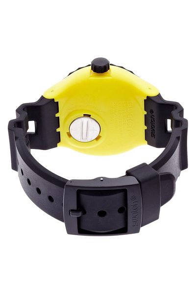 Generic Swatch Unisex Suuj100 Originals Analog Display Swiss Quartz Black Watch