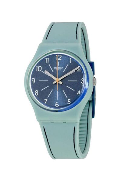 Generic Swatch Unisex Adult Quartz Watch Analog Display And Rubber Strap Gm184