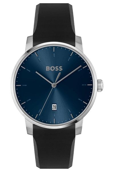 Generic Hugo Boss Dean Mens Blue Dial Stainless Steel Watch 1514131