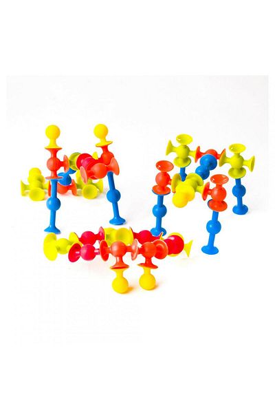 Tomy Interactive baby toys FAT BRAIN MINI SQUIGZ CONSTRUCTION GAME