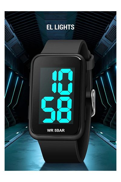 Generic Excefore Men Analog Digital Display Led Watch Men Military Multifunctional Waterproof Quartz Sports