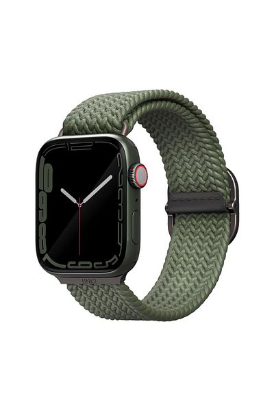 Generic Uniq Aspen Braided Watch Strap 45 44 42Mm Cypress Gray