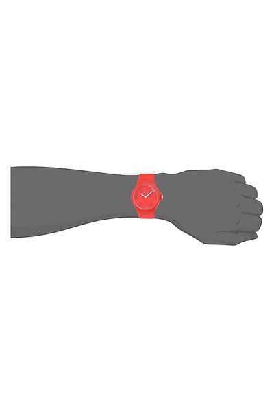 Generic Swiss Made Core 37 Analog Red Dial Unisex Watch Wya 37131 Rc