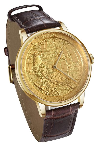 Generic Christian Van Sant Men Cv2131 Grandeur Analog Display Automatic Self Wind Black Watch