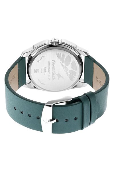 Generic Fastrack Black Dial Analog Watch For Men Nr3089Sl16