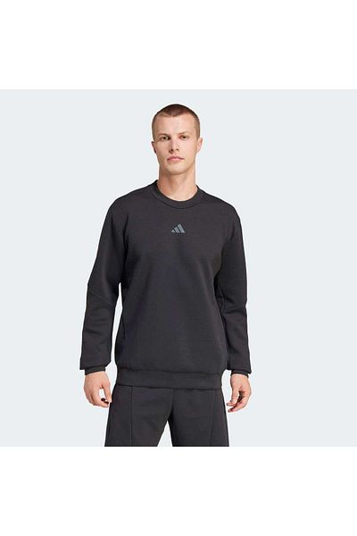 adidas Мъжки черен суичър, предназначен за тренировка (JJ4642)