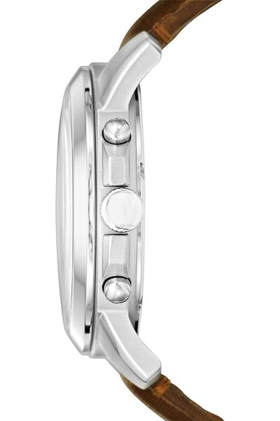Generic Fossil Leather Mens Quartz Watch