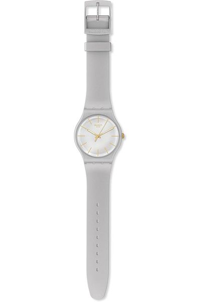 Generic Swatch Originals Winter Moon Mirror Dial Men Watch Suoz101