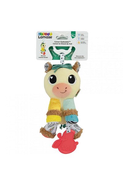 Tomy Interactive baby toys LAMAZE-CARSON HORSE CLIP&GO
