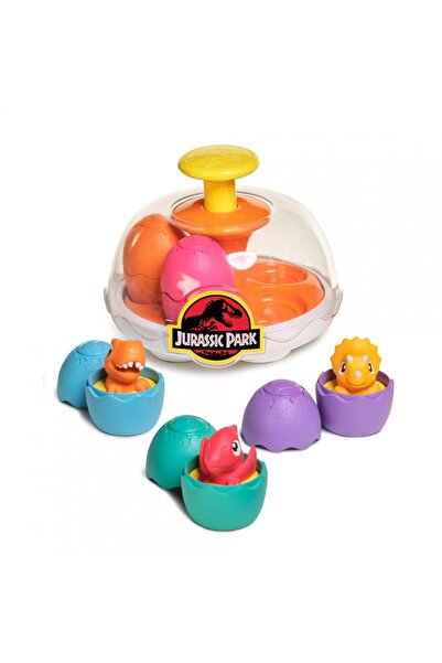 Tomy Jurassic World Set de jucării incubator de dinozauri de la