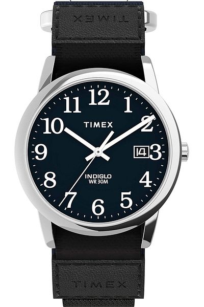 Generic Timex Easy Reader 35 Mm Expansion Band Date Winddown Watch